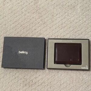 Bellroy wallet brown